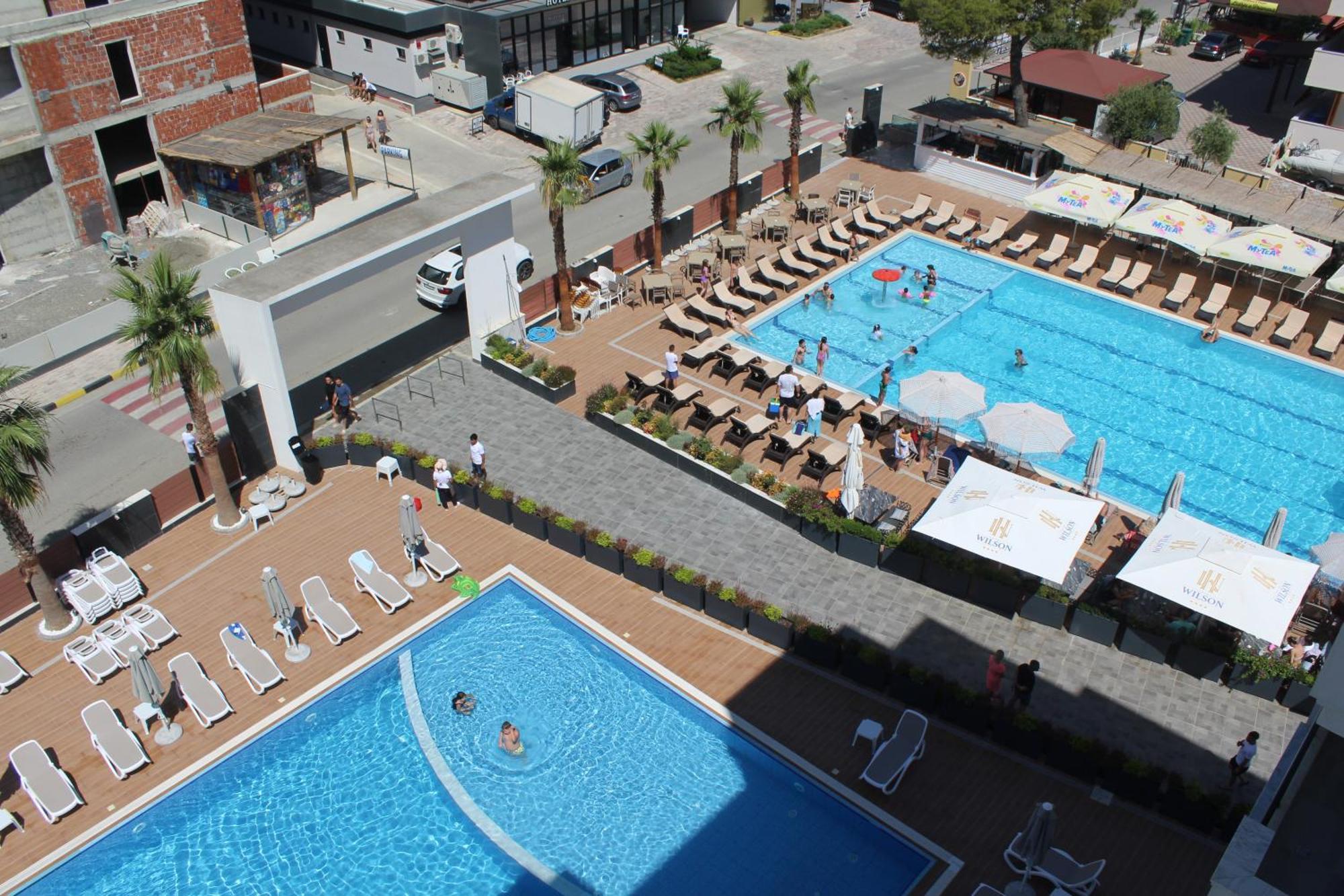 Riviera Palace Shëngjin Eksteriør billede